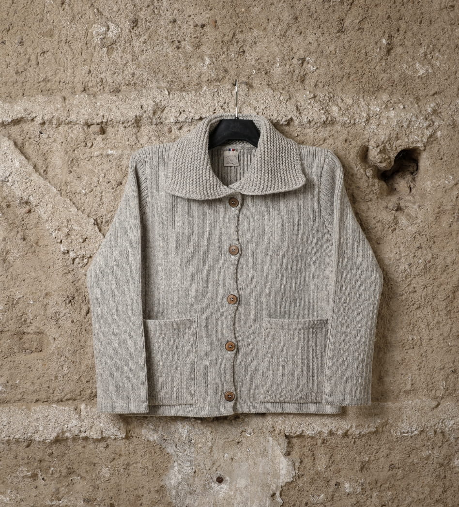 Veste laine femme Hague, coloris beige kasha