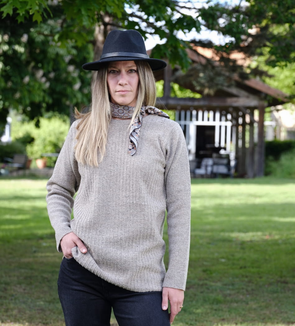 Pull laine femme Berrichon