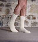 Chaussettes pure laine epaisse