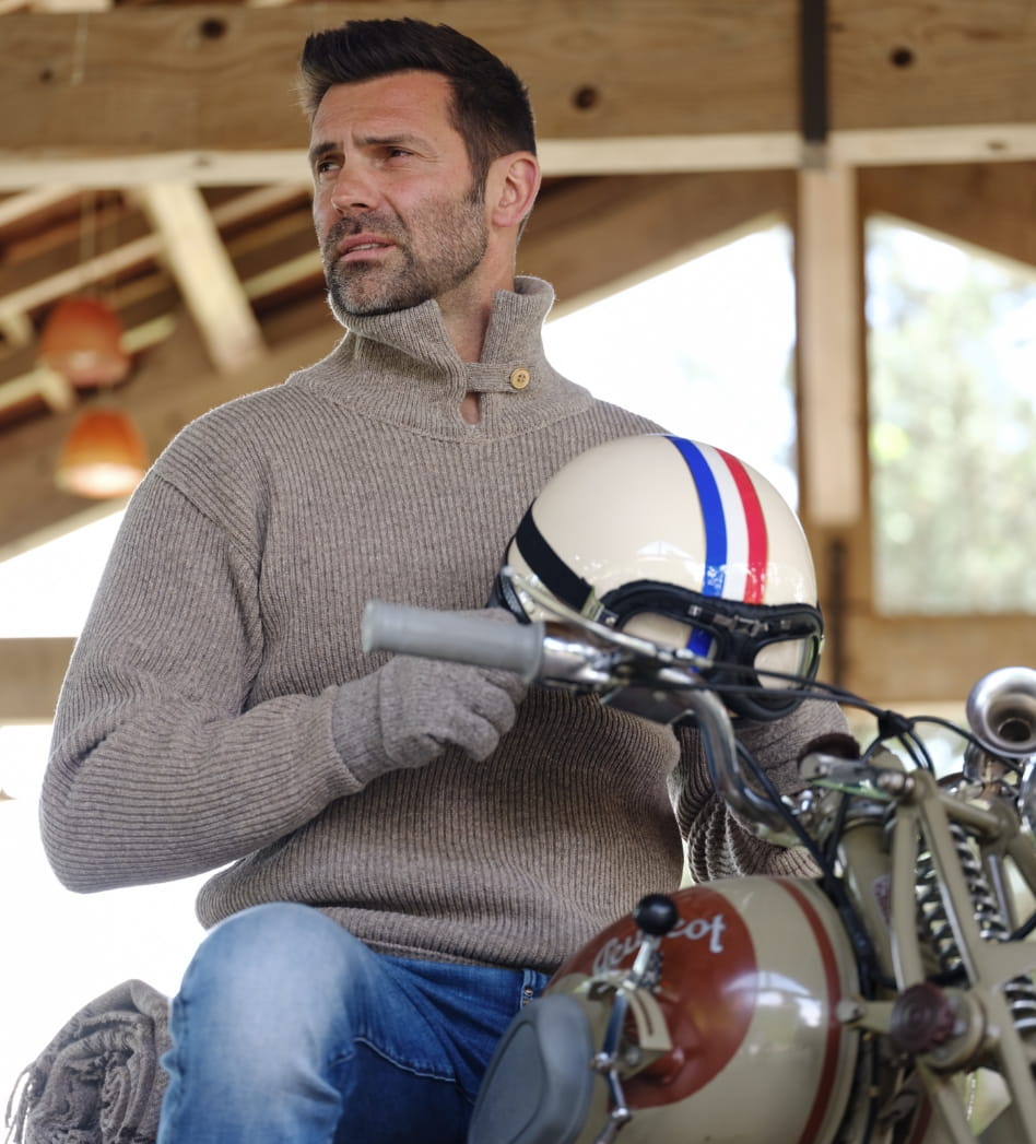 Pull laine homme Charmoise