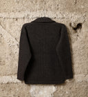 Veste laine homme Noir du Velay