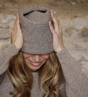 Bonnet en laine femme