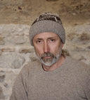 Bonnet en laine Jacquard homme