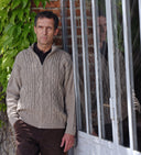 Veste laine homme Blouson Irlandais