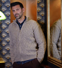 Veste laine homme Blouson Irlandais