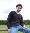 Pull laine homme Caussenarde Col V