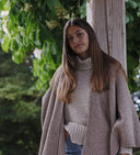 Poncho laine femme Limousine