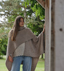 Poncho laine femme Limousine