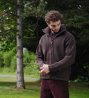 Veste laine homme Noir du Velay