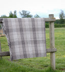 Plaid en laine prince de galles