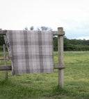 Plaid en laine prince de galles