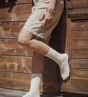Chaussettes pure laine fine