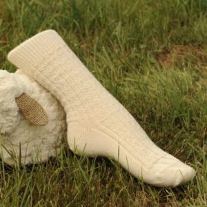 Chaussettes pantoufles en tricot pour femmes, Heritage, WindRiver