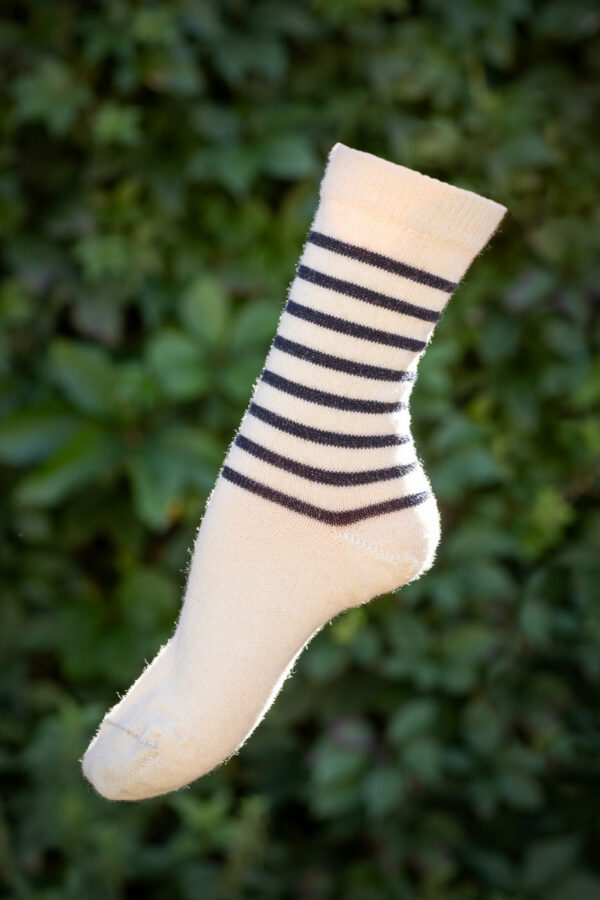 CHAUSSETTES LAINE RAYEES – Image 3