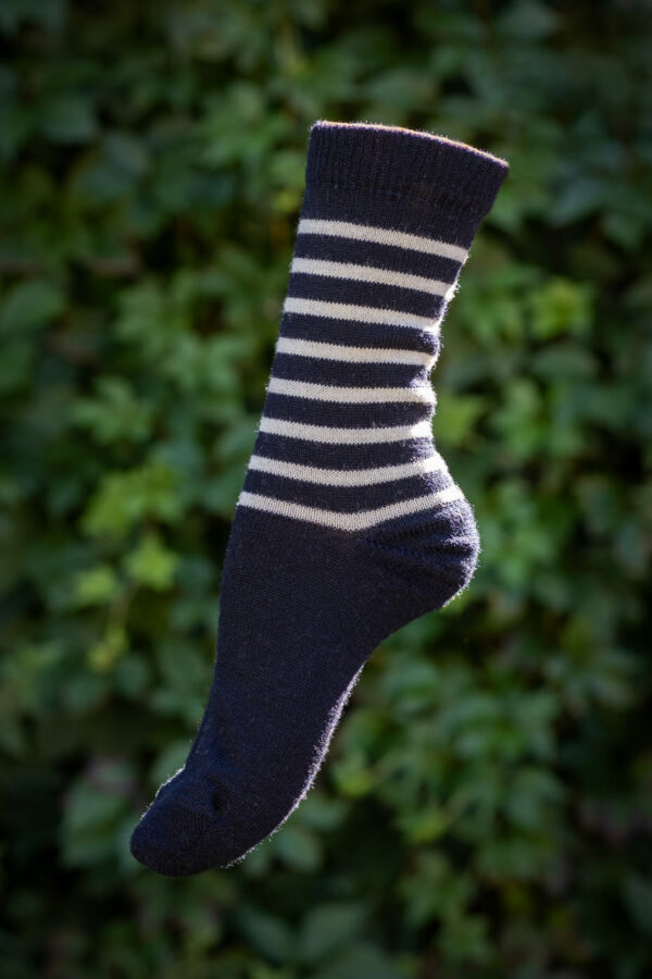 CHAUSSETTES LAINE RAYEES – Image 4